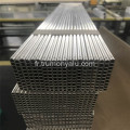 1050 3003 Tube de canal micro plat en aluminium extrudé